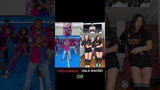 Visca Barca❤️ vs Hala Madrid 🤍 football realmadrid barcelona halamadrid viscabarsa trending [upl. by Isleana486]