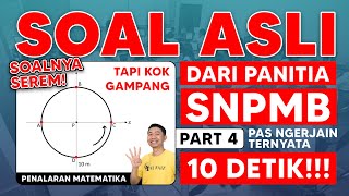 SOAL UTBK 2024 PENALARAN MATEMATIKA DARI PANITIA [upl. by Dygall5]