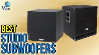 8 Best Studio Subwoofers 2017 [upl. by Pollock]