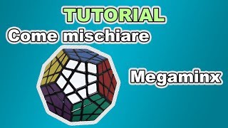 TUTORIAL Come mischiare i puzzle WCA Megaminx [upl. by Leor]