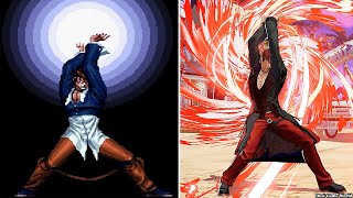 Evolution of Iori Yagami  Kin 1211 Shiki Yaotome  Maiden Masher Move In KOF Series 1995  2022 [upl. by Ellehcir]