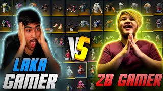 COLLECTION VERSES WITH 2B GAMER😱 COLLECTION KING VS LAKA GAMER😱 [upl. by Oknuj]