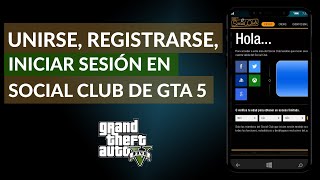 Cómo Unirse Registrarse e Iniciar Sesión en Social Club de GTA 5  Grand Theft Auto 5 [upl. by Lewiss]