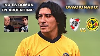 Cuando ZAMORANO fue ovacionado en ARGENTINA  River Plate vs América  Copa Libertadores 2002 [upl. by Amathiste]