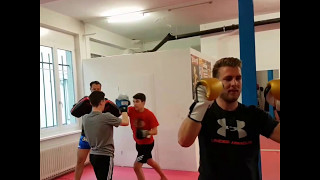 EHC Uzwil Hawks Sommertraining Kickboxing [upl. by Atsocal]