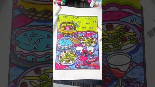 Cute Picnic Date  Miro Coloring Books shorts [upl. by Yulma]