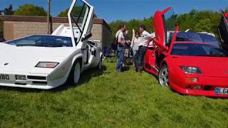 Lamborghini kitcars at Stoneleigh 2018 [upl. by Atilal722]