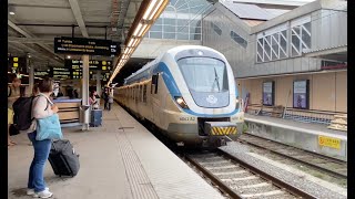 Tar X60 från Stockholm Central till Älvsjö [upl. by Nashom615]