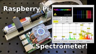 How to build a DIY Raspberry Pi Spectrometer using a Picamera and Spectroscope [upl. by Burke591]