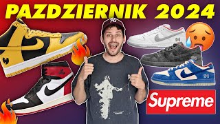 NAJLEPSZE BUTY PAŹDZIERNIKA Kolejne Dunki z Supreme [upl. by Whipple]