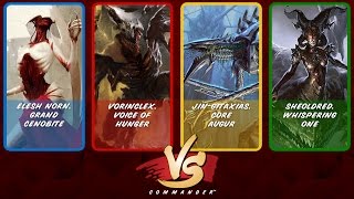 Commander VS S7E2 Elesh Norn vs Vorinclex vs JinGitaxias vs Sheoldred MTG [upl. by Almena]