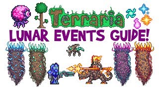 Terraria Lunar Event Guide Celestial PillarsTowers Boss Fight How to Summon amp Gameplay [upl. by Eitsirhc655]