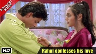 Anjali and Rahul meet after 8 years  Movie Scene  Kuch Kuch Hota Hai  Shahrukh Khan Kajol [upl. by Ahsiatal]