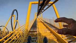 Montu POV 2024 Bush Gardens Tampa 53K [upl. by Nertie]