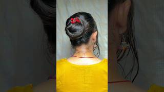 easy clutcher juda hairstyle🌸😍shorts khubsurat shortsvideo [upl. by Daph928]