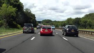 Garden State Parkway Exits 114 to 123 northbound Express Lanes [upl. by Irik887]