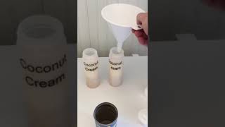 How to Make Coconut Cream for Shave Ice Snow Cones Shaved Ice Snow Cap [upl. by Alegnaoj375]