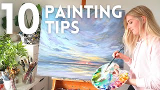 10 Impressionist Painting Tips Be a Better Painter [upl. by Oswal128]