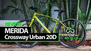 Merida Crossway Urban 20D 2018 ChooseMyBicyclecom Expert Review [upl. by Lodhia]