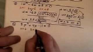 Using the Discriminant in a Quadratic Equation [upl. by Vaish969]