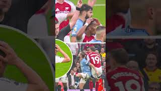 Leondro Trossard red card vs Manchester City vs Arsenal Trossard gets Red Card [upl. by Ragland624]