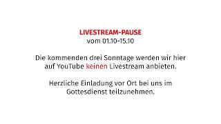 LIVESTREAM PAUSE  0110 bis 15102023 [upl. by Melvena300]