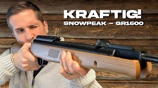 KRAFTIG Snowpeak  GR1600 Gas Piston Luftgevær [upl. by Clie]