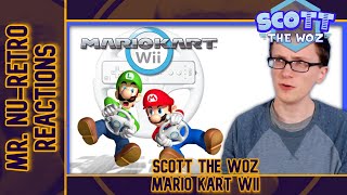 Mario Kart Wii Wii by Scott The Woz I MR NURETRO REACTIONS [upl. by Kanor]