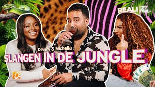 Realitea 31 Deveny en Michella delen extra juice over hun Echte Meisjes In De Jungleavontuur [upl. by Llennhoj]