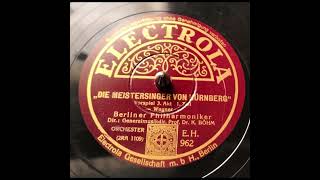 Karl BöhmBerliner Philharmoniker  Die Meistersinger von Nürnberg Vorspiel Akt 3  Electrola 962 [upl. by Laden]