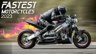 TOP 10 FASTEST MOTORCYCLES In The World 2023 [upl. by Fabien729]