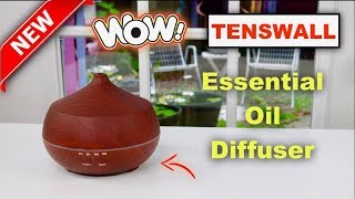 TENSWALL ❤️ Essential Oil diffuser 400ml  Review ✅ [upl. by Adnawahs]