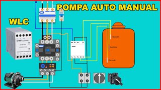 CARA PASANG POMPA AIR OTOMATIS MANUAL MENGGUNAKAN WLC FLOATLESS [upl. by Monro509]