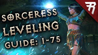 Sorceress Leveling Build Guide Diablo 2 Resurrected 24 Ladder [upl. by Pollock]