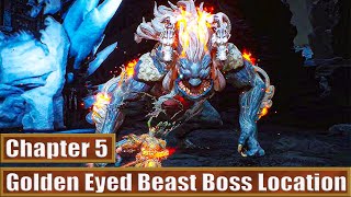 Chapter 5 Bishui Golden Eyed Beast Secret Boss Location Black Myth Wukong [upl. by Fernas731]