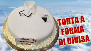 Torta a forma di uniforme [upl. by Namad]