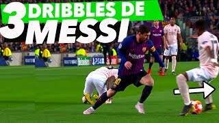 Apprends 3 dribbles que MESSI FAIT TOUT LE TEMPS [upl. by Anikat118]