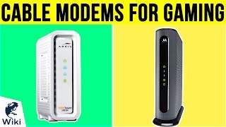 6 Best Cable Modems For Gaming 2019 [upl. by Odiug]