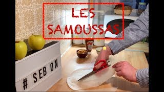 SEBON 11 SAMOUSSAS BUTTERNUT amp SAMOUSSAS POMMES TATIN PLIAGE FACILE [upl. by Dadelos]