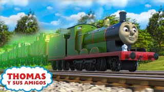 El Abrigo de Colores Soñado de James Sodor  Thomas y Sus Amigos  Mejores Momentos  Caricaturas [upl. by Laoj]