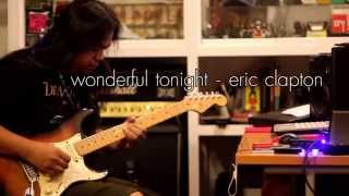 wonderful tonight  eric clapton cover guitar by  songpop smutpong [upl. by Farrel]