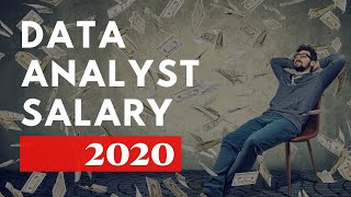 Data Analyst Salary 2020 [upl. by Anoik]