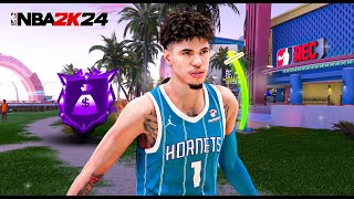 MY LAMELO BALL BUILD IS THE PERFECT POINT GUARD in NBA 2K24 [upl. by Kylander322]