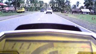 Kawasaki Z1000 Top Speed in Philippines [upl. by Anirol]