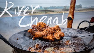 Fried Fish at River Chenab [upl. by Ahcarb]