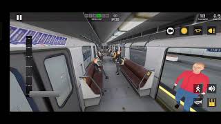 🚇 Metro Driving Game l New GamePlay l video [upl. by Hesoj]