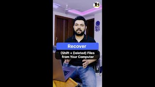 How to Recover shift deleted files in computer  Hindi [upl. by Nanoc]