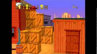 Classic Game  Lucky Luke Game Playstation  Part 1 [upl. by Varney5]