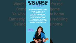 SOFTLY amp TENDERLY JESUS IS CALLLING  SDA HYMN UKULELE [upl. by Forester910]