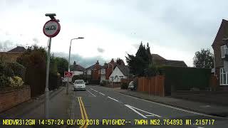 Roundabouts Turning right from Epinal Way onto Forest Road Loughborough towards the town centre [upl. by Faubert]